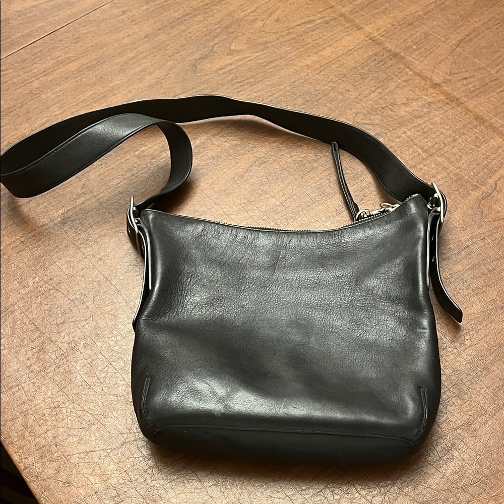 Coach Black Leather Tote